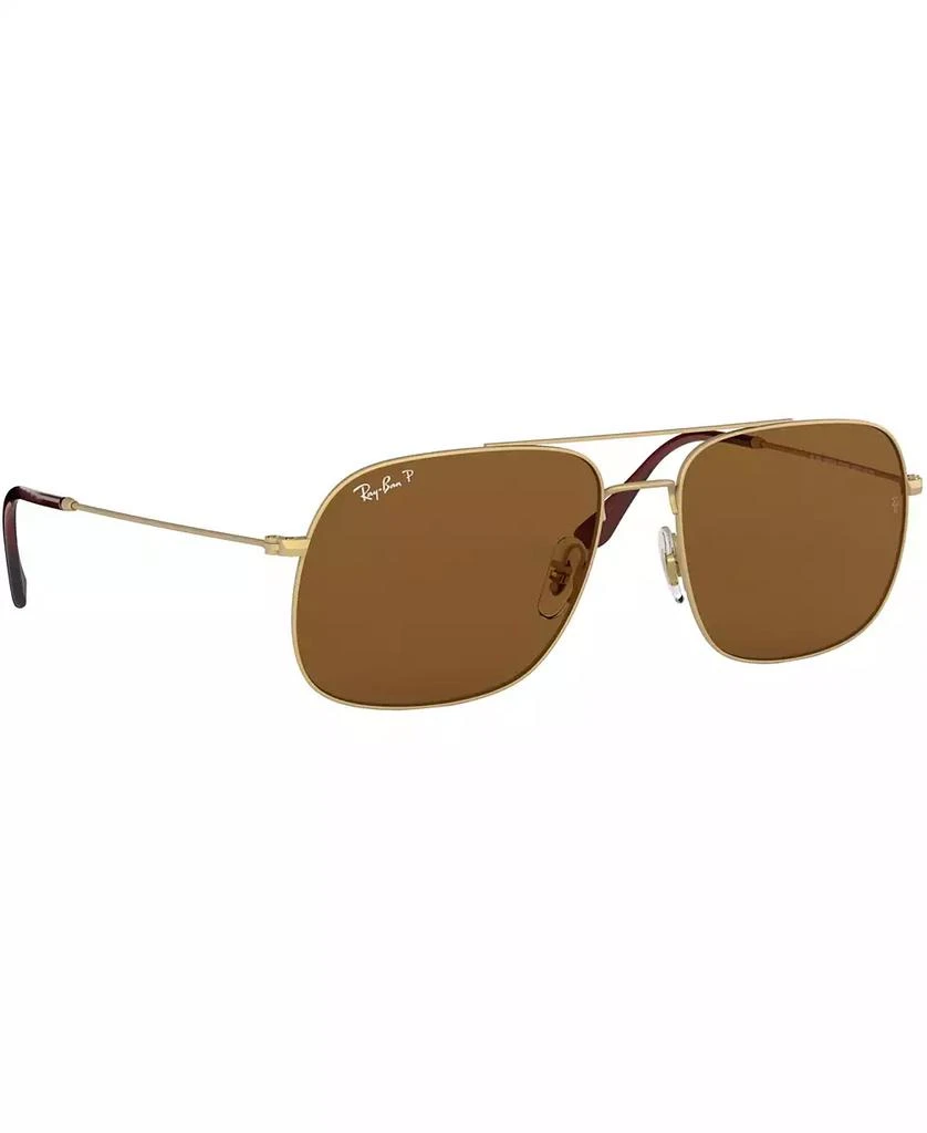 Ray-Ban ANDREA Polarized Sunglasses, RB3595 59 3