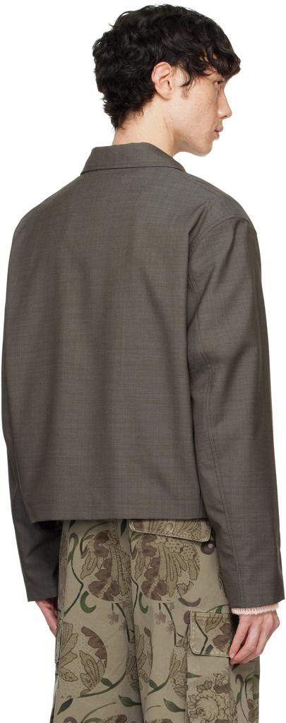 25ss OUR LEGACY グレーMINIジャケット　44 Gray Mini Jacket by OUR LEGACY on Sale