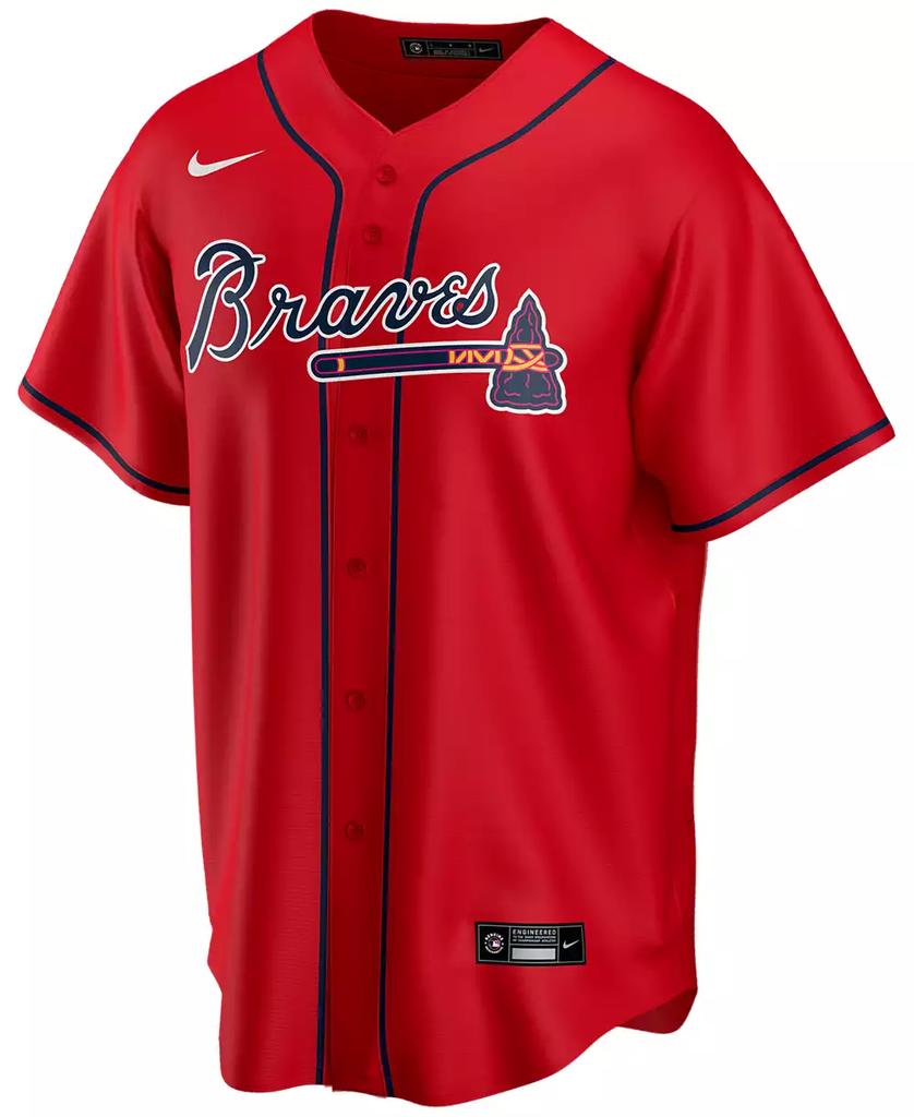 NIKE Men's Atlanta Braves Official Blank Replica Jersey