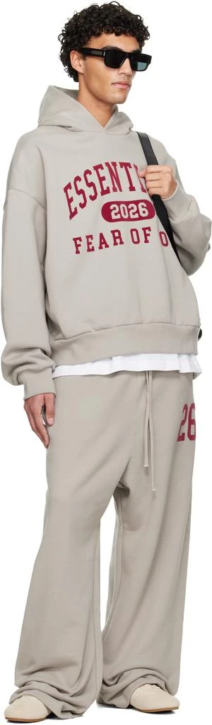 Essentials Gray Holiday Lounge Sweatpants 4