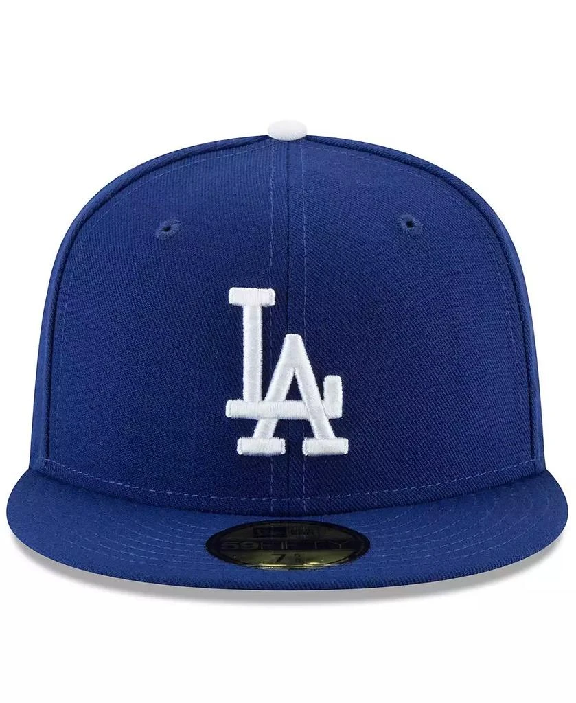 New Era Men's Royal Los Angeles Dodgers 2022 Postseason Side Patch 59FIFTY Fitted Hat 4