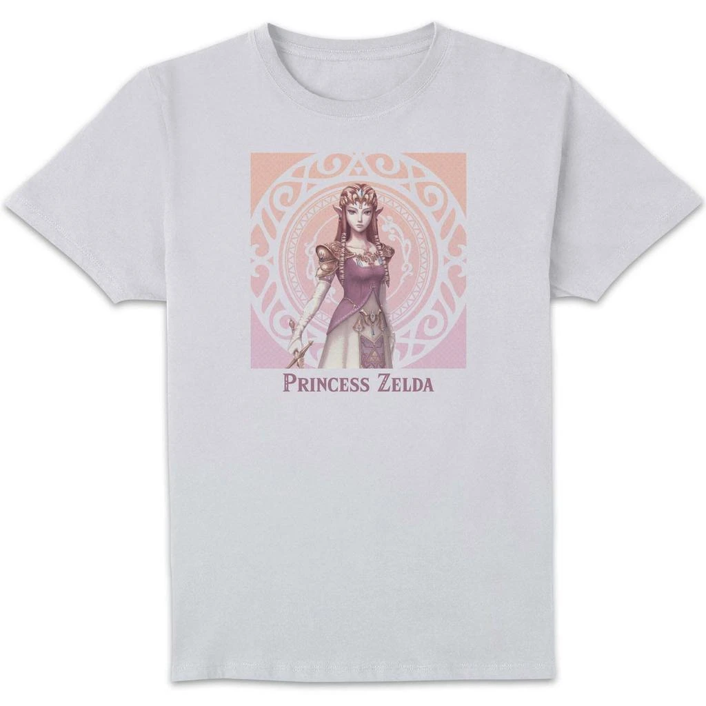Nintendo The Legend of Zelda Zelda Square Art Unisex T-Shirt - White 1