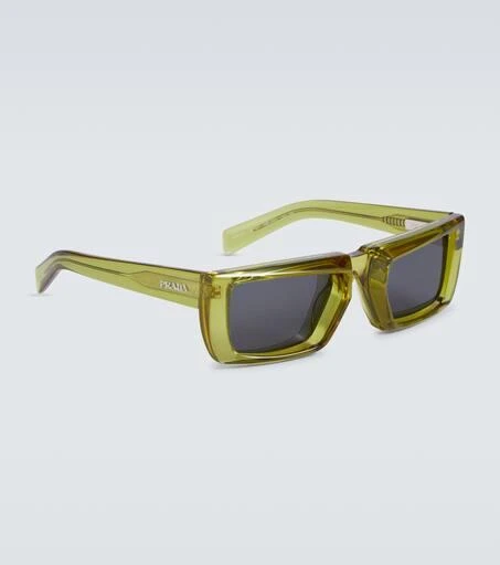 Prada Runway rectangular sunglasses 4