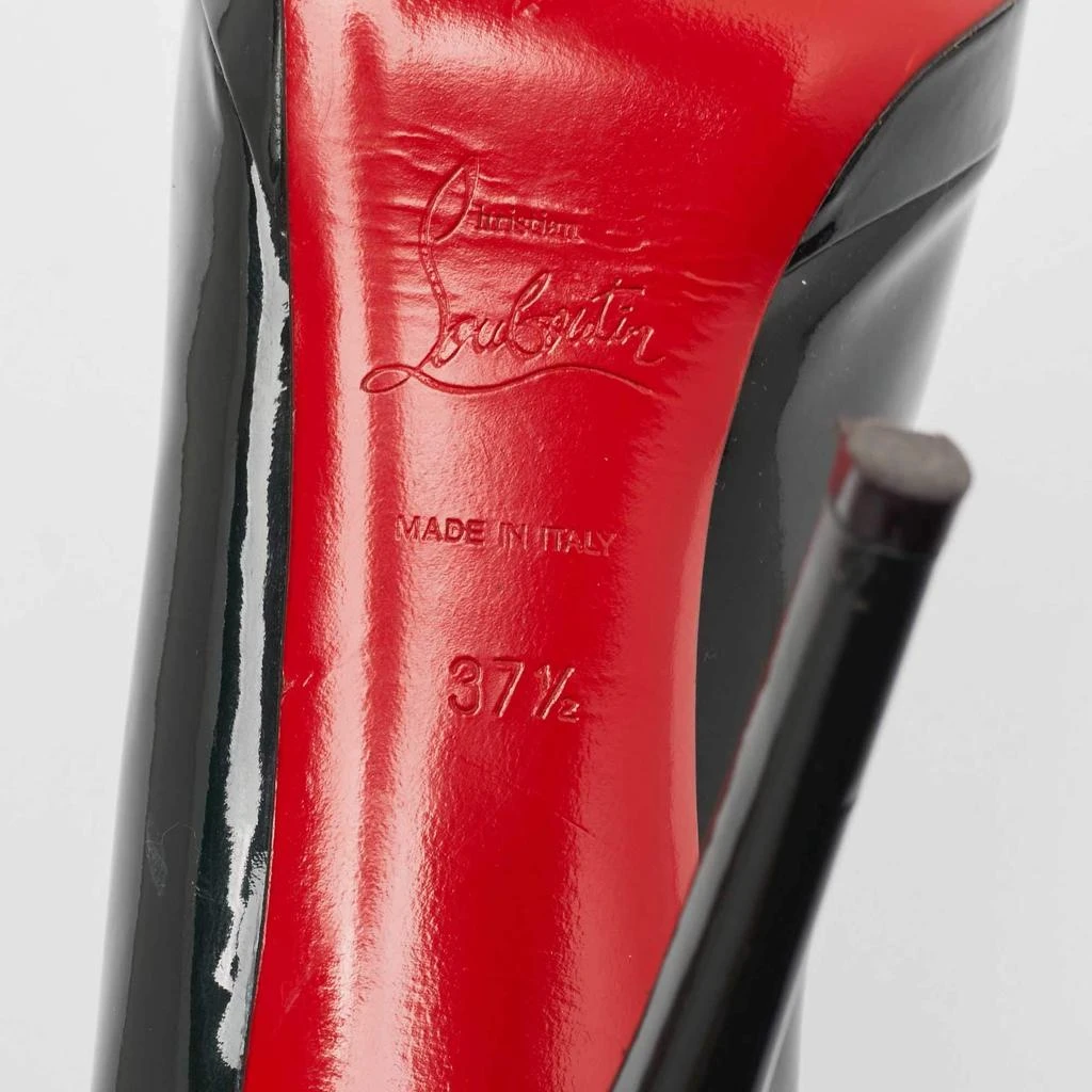 Christian Louboutin Christian Louboutin Green Patent Leather Simple Pumps Size 37.5 8