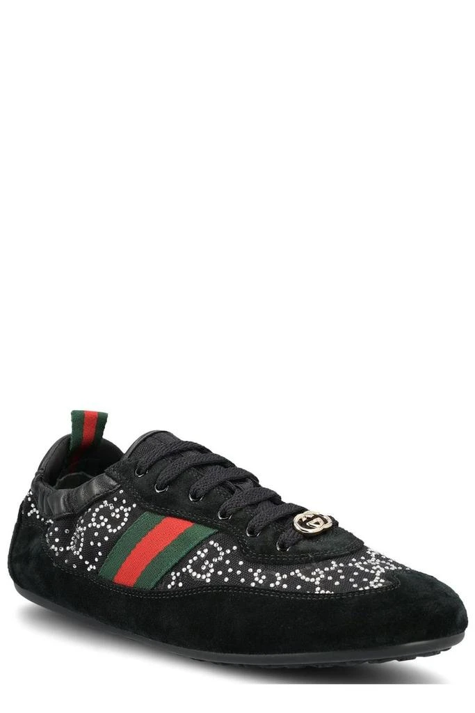 Gucci Gucci Shift GG Embellished Trainers 2