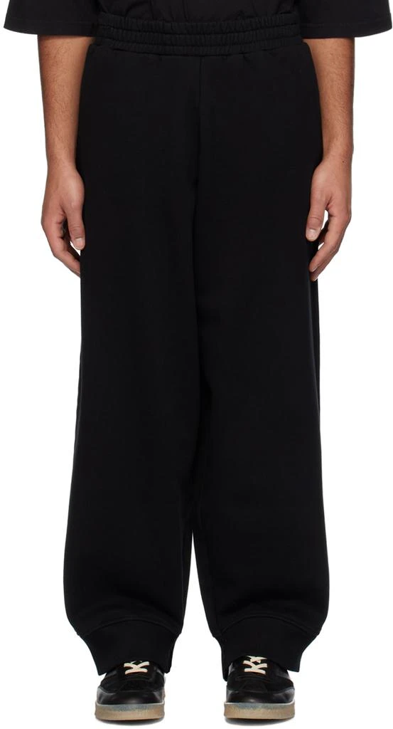 MM6 Black Vented Sweatpants 1