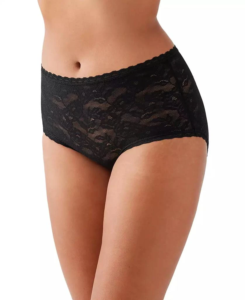 Wacoal Women's High Profile Floral Lace Briefs 875388 3