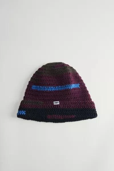 Obey OBEY Fairmount Crochet Beanie 2