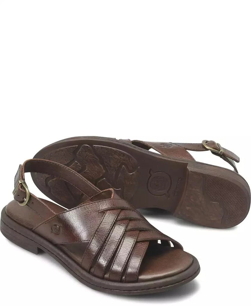 Born Women's Remy Round Toe Flat Sandals 7