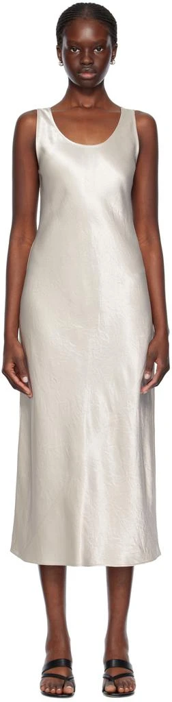 Max Mara Off-White Talete Midi Dress 1