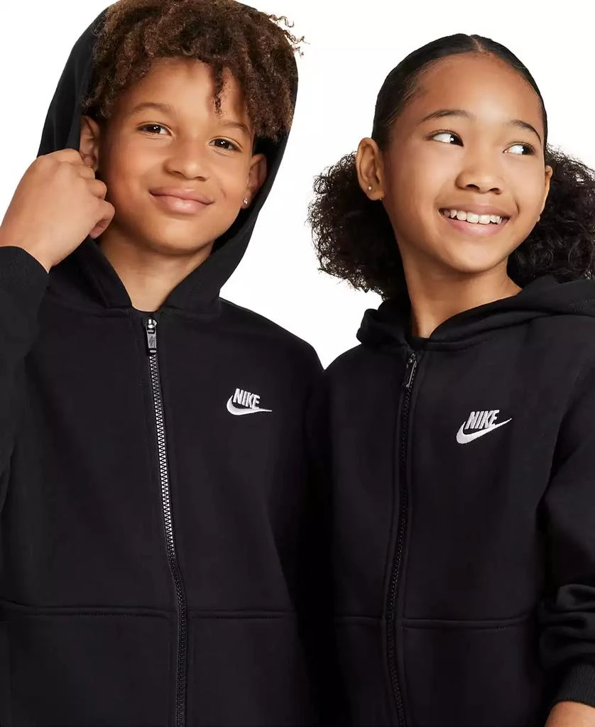 Nike Big Kids Sportswear Club Fleece Full-Zip Hoodie 6