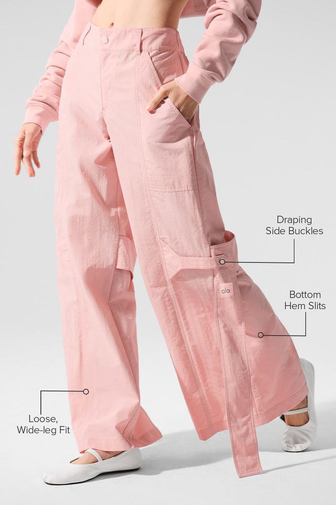 High-Waist Voyager Trouser - Pink Quartz – On Sale Now with Up to