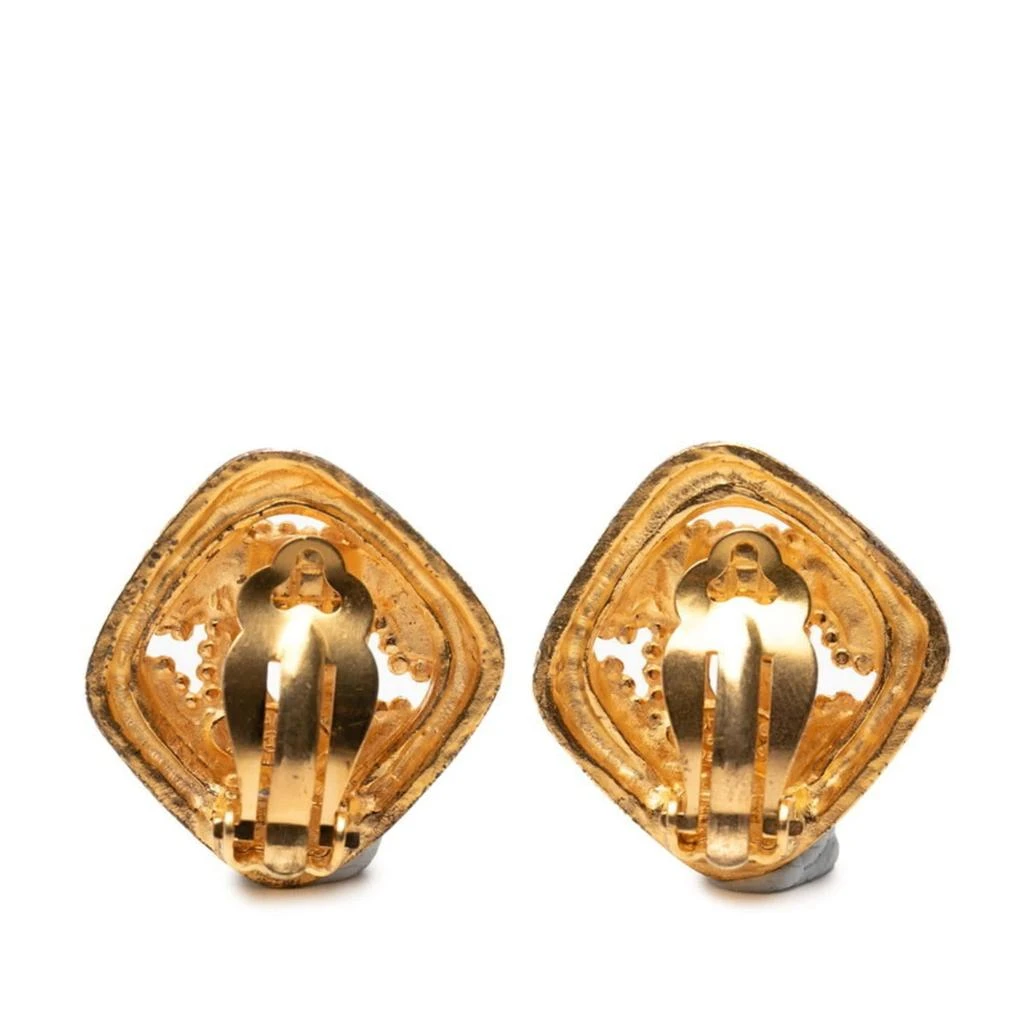 Chanel Plating Clip Earrings (Pre-Owned) 2