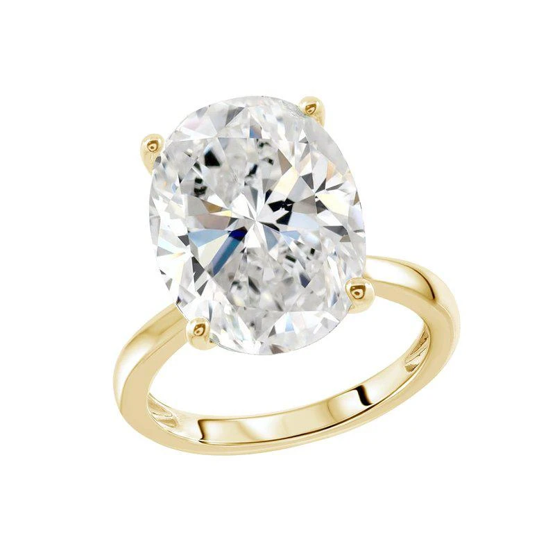 Diamonbliss Marilyn Monroe Solitaire Ring STONE SHAPE: OVAL/SIZE: 5 1