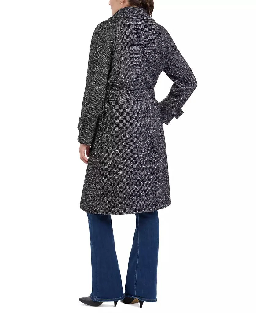 BCBG Women's Belted Walker Coat 2