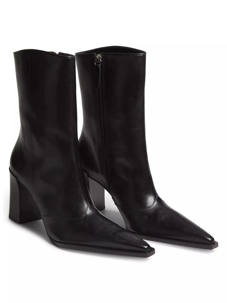 Schutz Raffaela 90MM Leather Booties 2