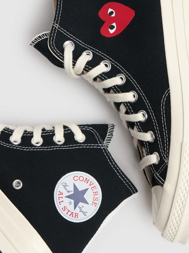 Comme des Garcons 20mm Play Converse Cotton Sneakers 3