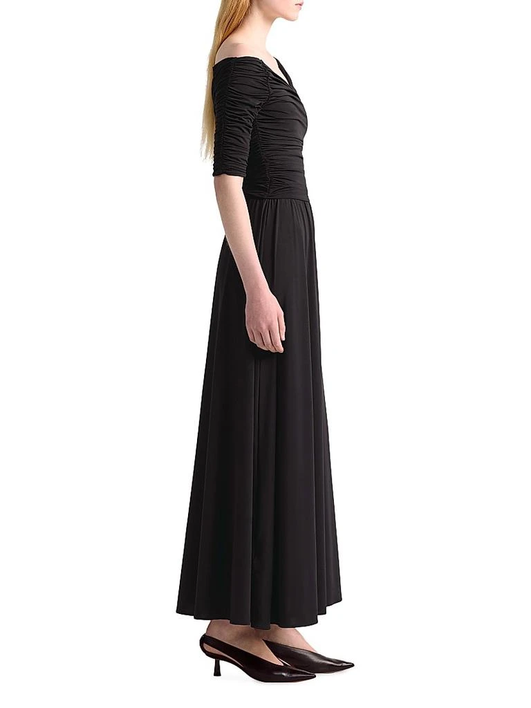 Altuzarra Char Ruched Off-The-Shoulder Maxi Dress 4