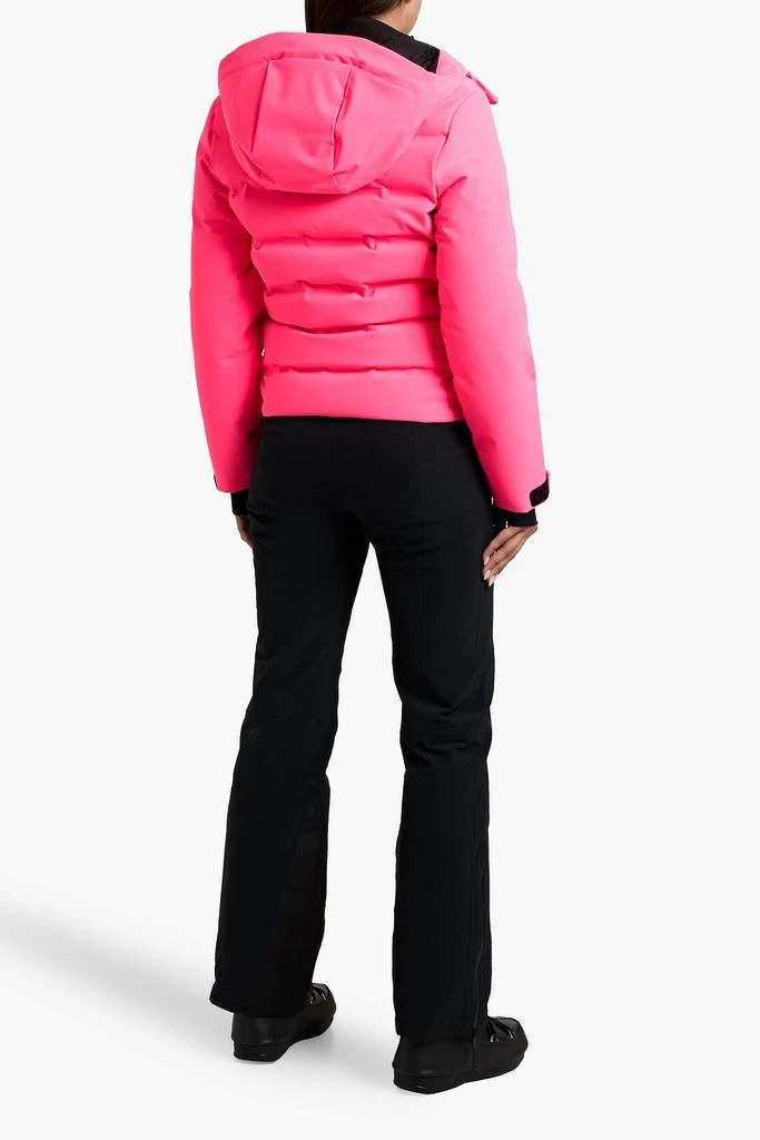 Aztech Mountain Nuke Suit neon quilted down ski jacket 3