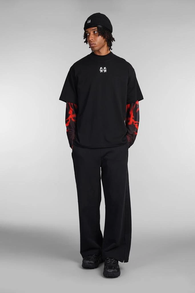 44 Label Group T-shirt In Black Cotton 2