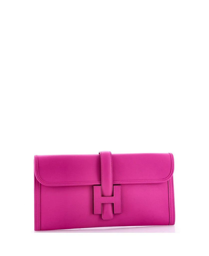 Pre-Owned Hermes 29 Jige Elan Clutch Swift 5