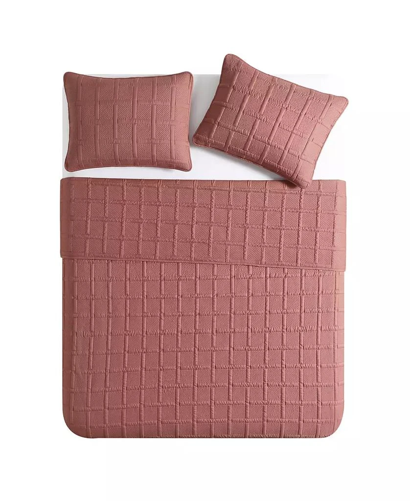 VCNY Home Solid Square 3-Piece Quilt Set 3