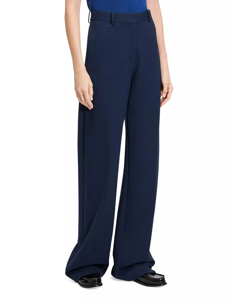Theory Classic Wide-Leg Trousers 4