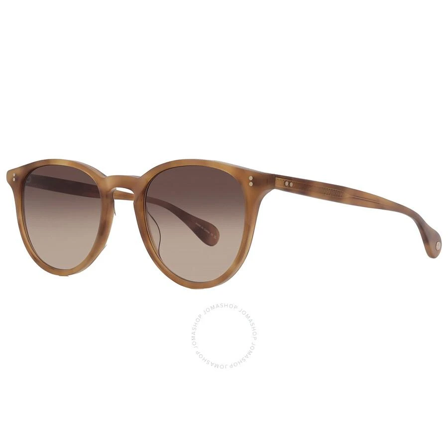 GARRETT LEIGHT MANZANITA SUN California Dream Gradient Oval Sunglasses 2151 EMT/CADG 50 3