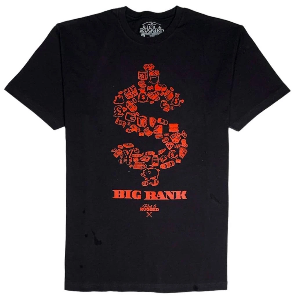 Rich & Rugged Apparel Rich & Rugged Apparel - MEN'S BIG BANK T-SHIRT 1