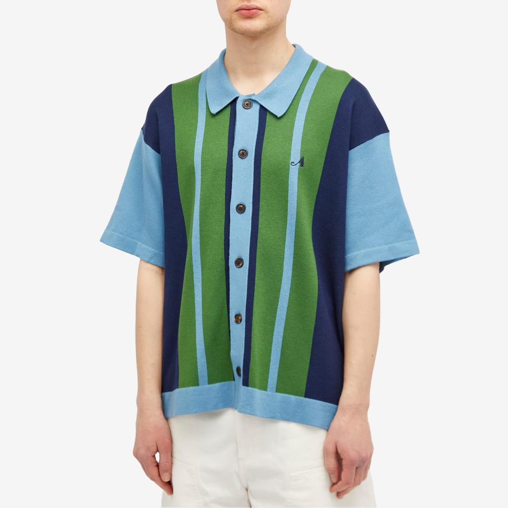Awake NY Awake NY Camp Collar Knitted Shirt