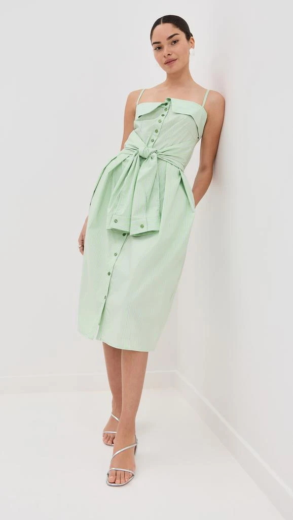 STELLA JEAN Stripe Midi Dress 1