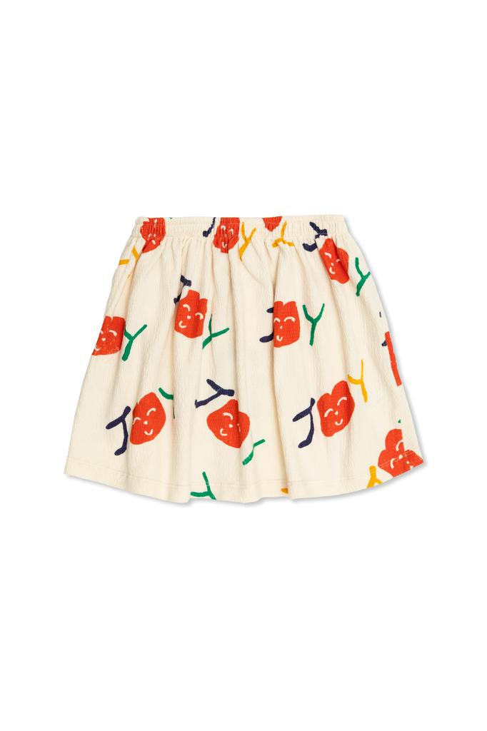 BOBO CHOSES Cotton skirt with print