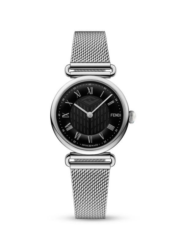 FENDI(フェンディ) Palazzo Stainless Steel Ladies Watch Fendi 29MM Palazzo Stainless Steel Bracelet Watch - Women's