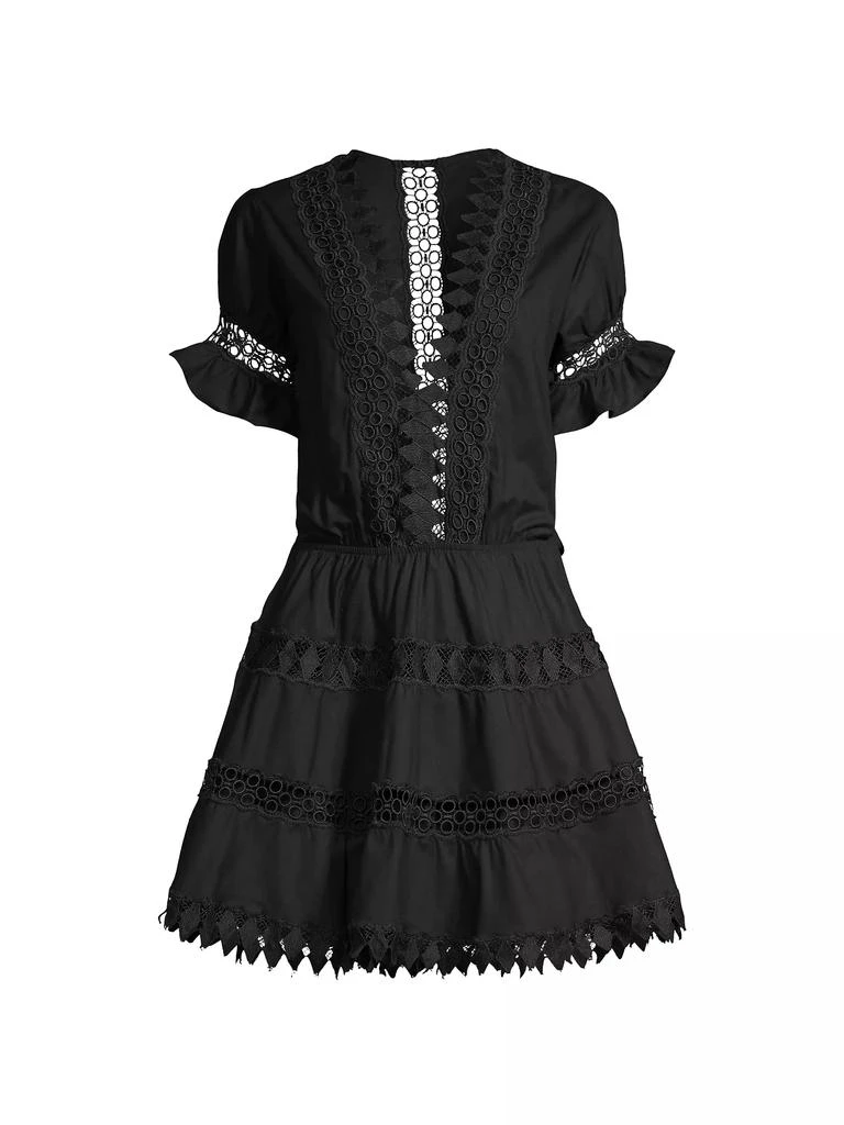 Peixoto Ora Embroidered Mini Dress 1