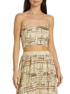 En Saison Romi Sequined Top