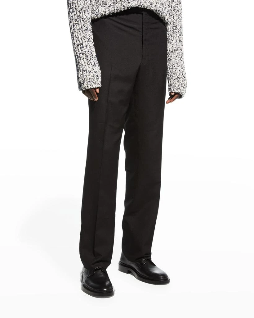 The Row Men's Isaac Straight-Leg Dress Pants 3
