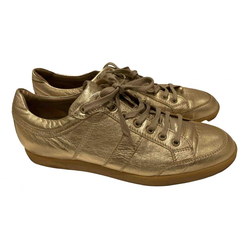 Dior Homme Dior Homme Leather low trainers