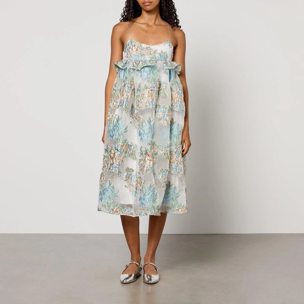 Sister Jane Sister Jane Barn Flower Organza Jacquard Dress 