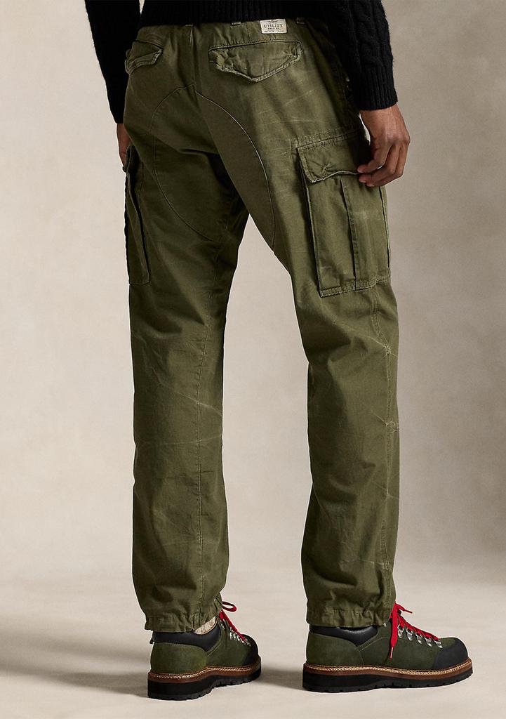 Ralph Lauren Men's Classic Fit Camo Canvas Cargo Pants