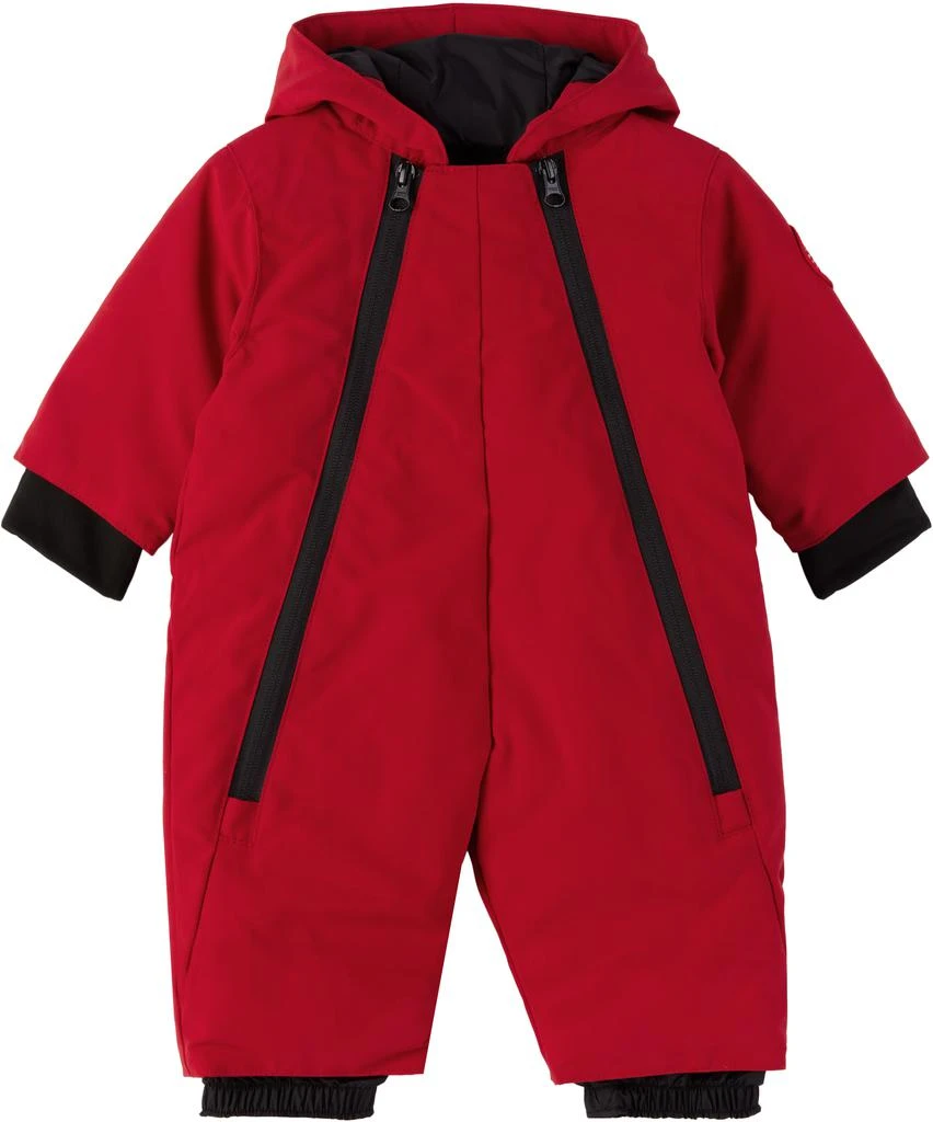 Canada Goose Baby Red Lamb Down Snowsuit 1
