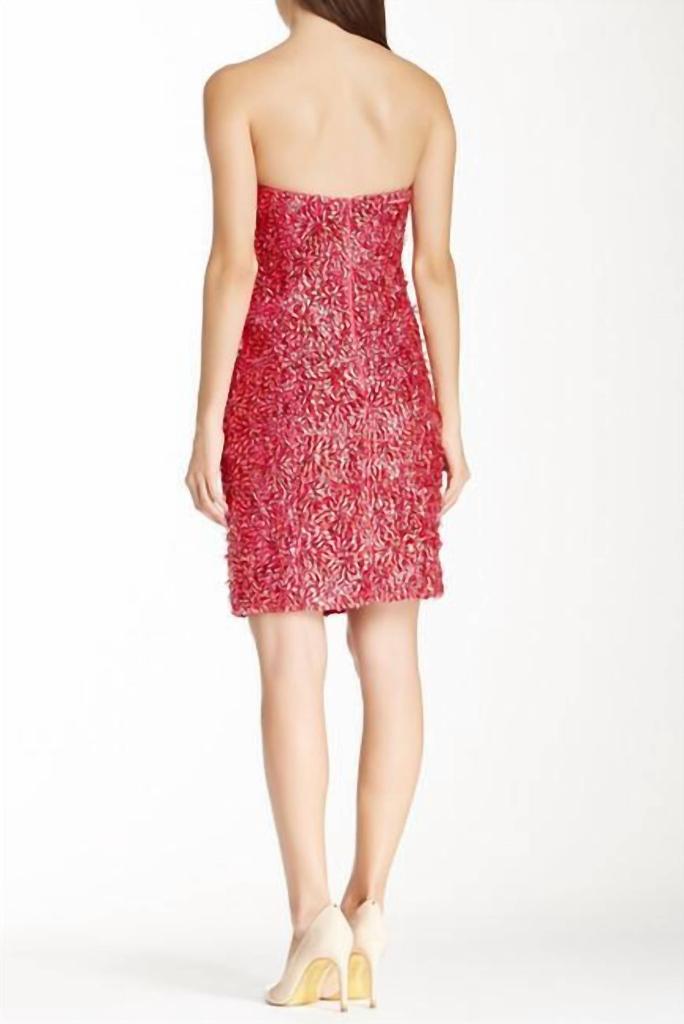 Theia Theia - Rhinestone Embellished Cocktail Dress