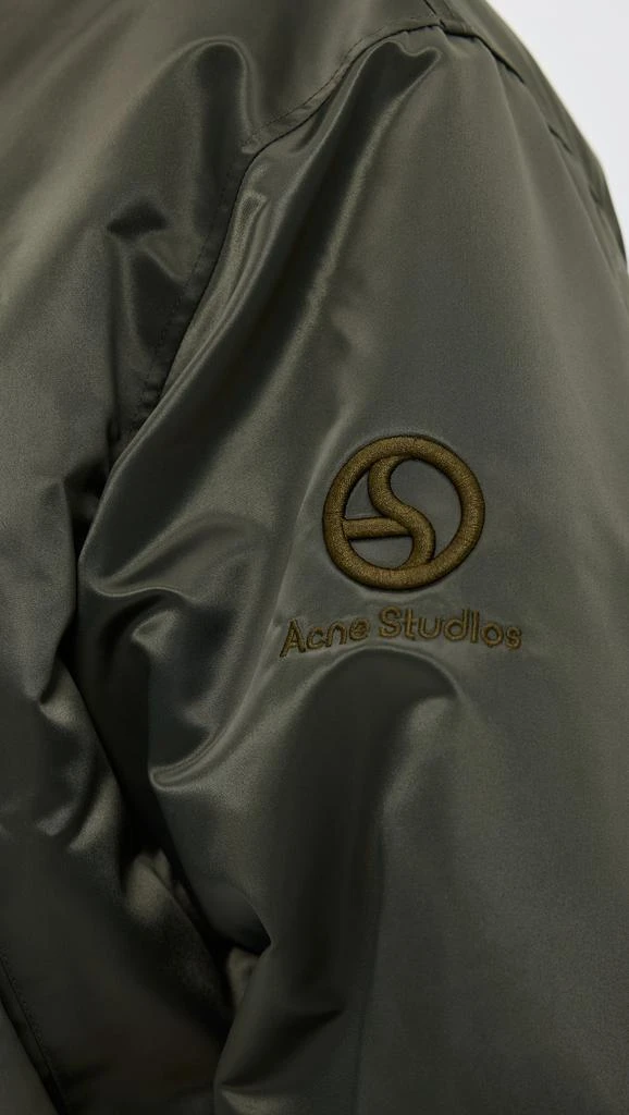 Acne Studios Olive Bomber Jacket 5