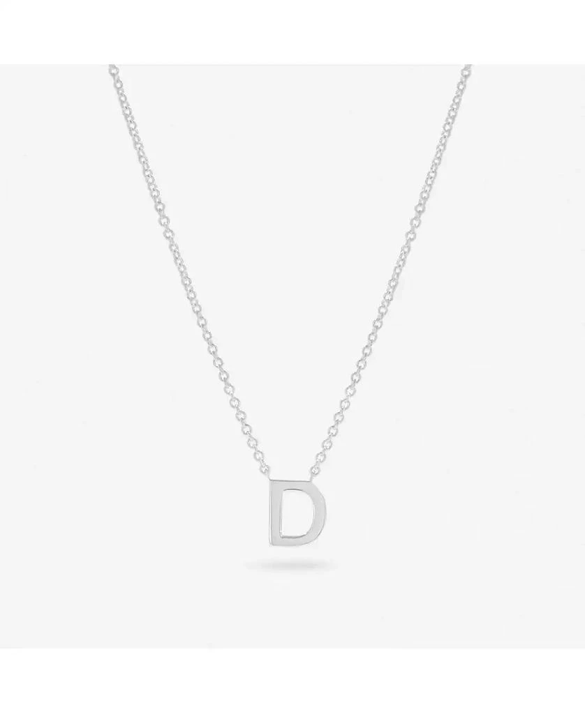 Ana Luisa Silver Initial Necklace - Letter Necklace 7