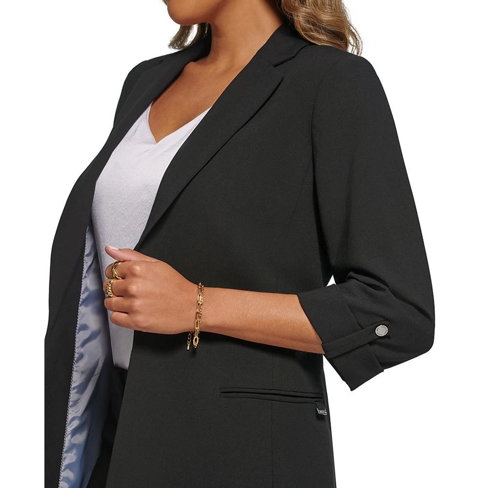 Calvin Klein Open-Front Blazer 6