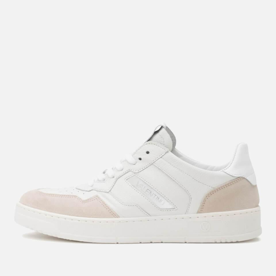 Valentino VALENTINO MEN'S APOLLO BASKET LEATHER AND SUEDE TRAINERS