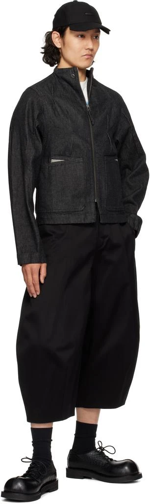 ADER error Black Pintuck Denim Jacket 4