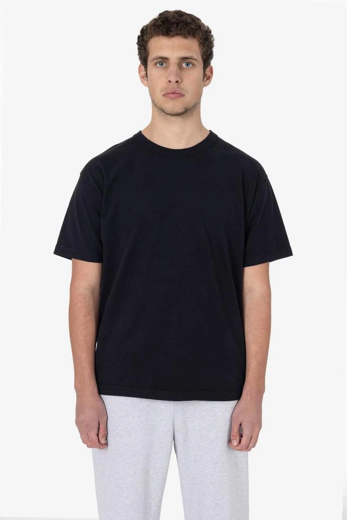 Los Angeles Apparel 1203GD - Short Sleeve Binding Garment Dye T-Shirt 3