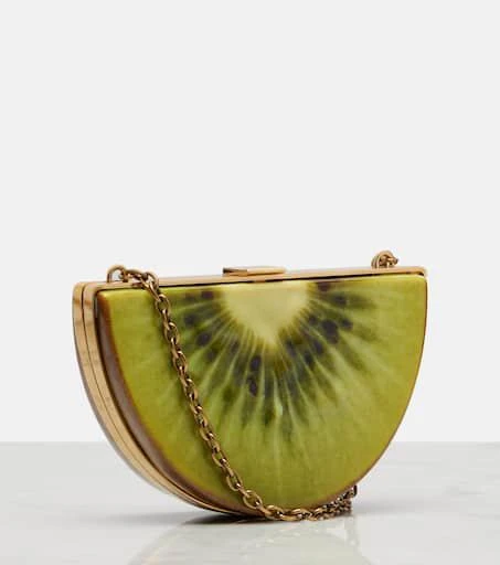 Yves Saint Laurent Kiwi Mini clutch 4