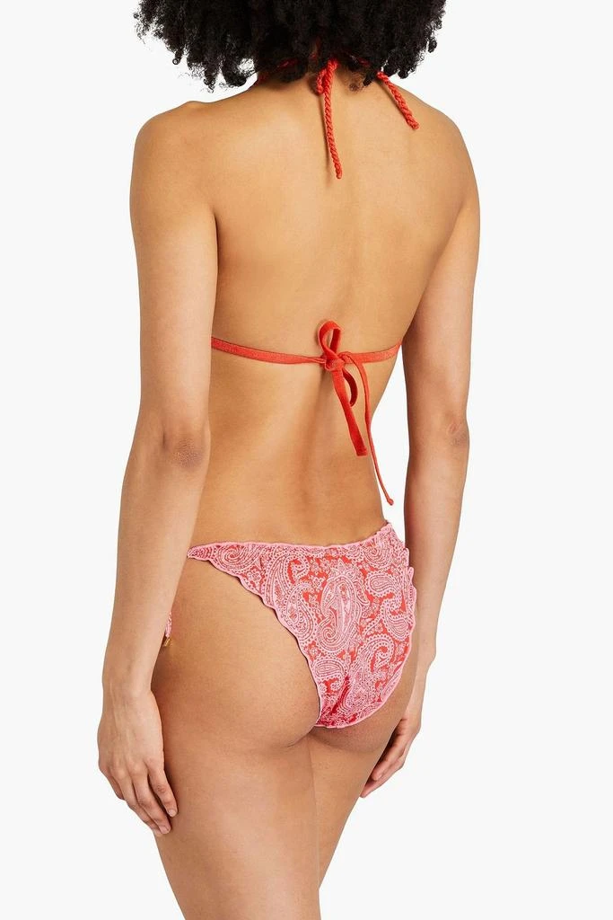 Heidi Klein Reversible paisley-print low-rise bikini briefs 3