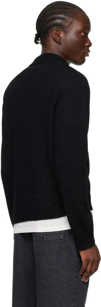 Our Legacy Black Evening Polo Cardigan 3